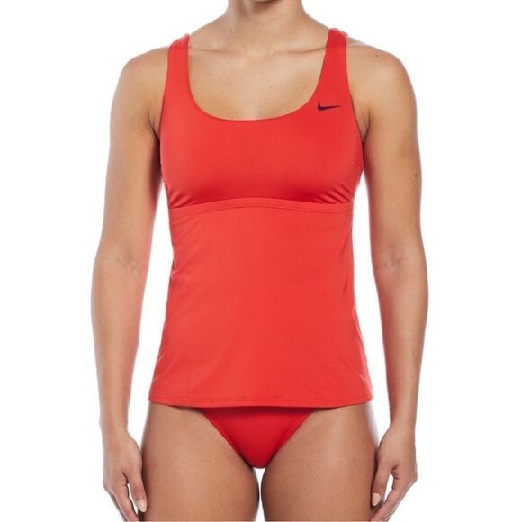 Nike Other - Nike Swim Essential Scoopneck Tankini Top-Size Large